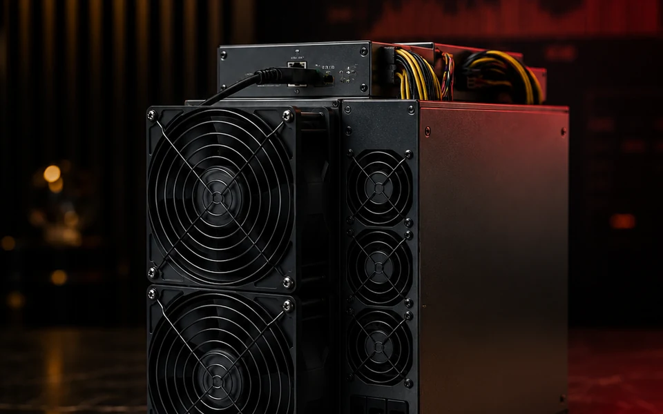 Photorealistic ASIC mining hardware